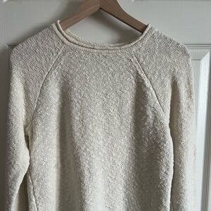 L.L. Bean Classic Cream Sweater